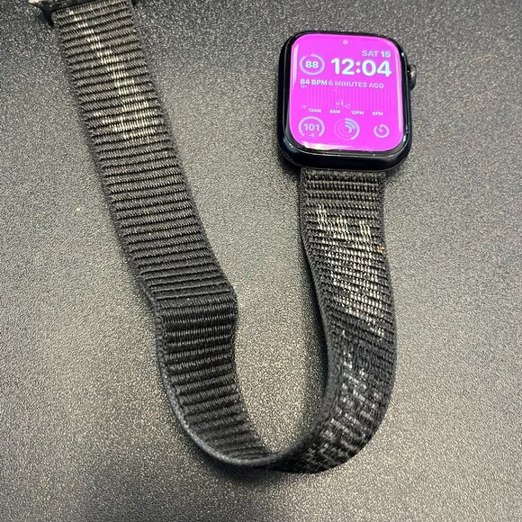 Apple Watch Series 7 - 45mm GPS (Black) - READ DESCRIPTION (FREE SHIPPING) - Picture 4 of 4